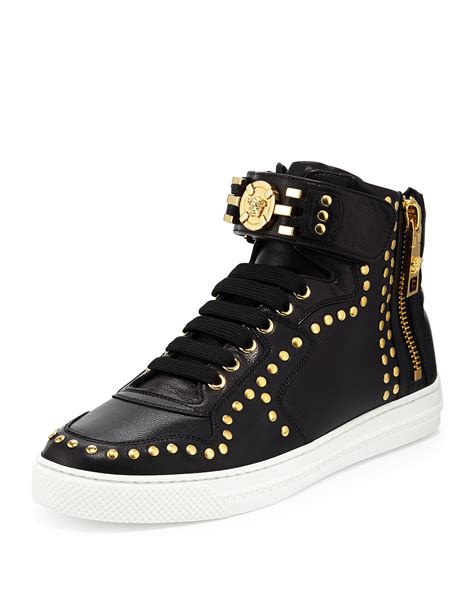 versace high tops cheap|versace high top vintage sneaker.